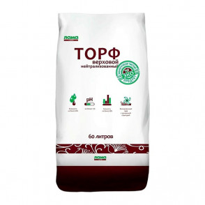 Торф кислый "Лама Торф" 60 л.