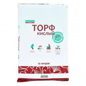 Торф нейтральный "Лама Торф" 60 л.
