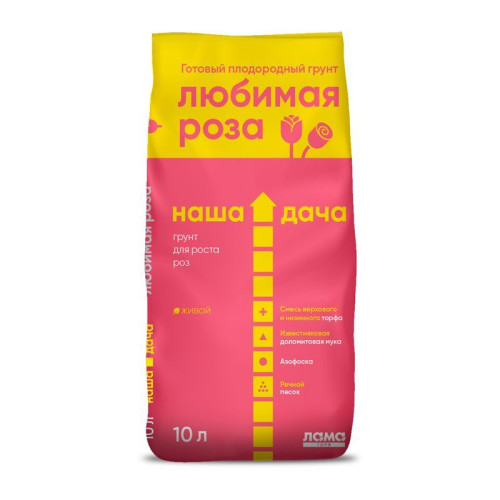 Грунт НАША ДАЧА Любимая роза 60 л.