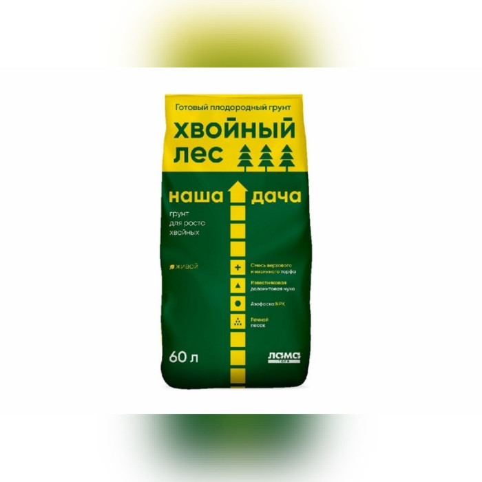 Грунт НАША ДАЧА Хвойный Лес  60 л.