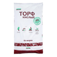 Торф кислый Лама Торф 60 л.